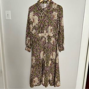 H&M buttoned down maxi dress